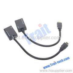 HDMI Extender 30M 1080P Cat5e Cat6 Lan Cable