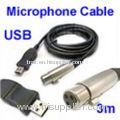 3M USB Male to XLR Female Microphone USB MIC Link Cable