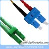 LC/APC to SC/UPC Singlemode Duplex Fiber Optic Patch Cord