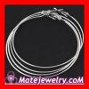 70mm Basketball Wives Plain Platinum Plated Hoop Earrings Wholesale