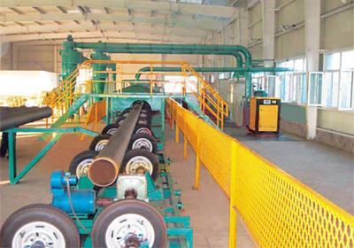 Three Layer PE Pipe Production Line