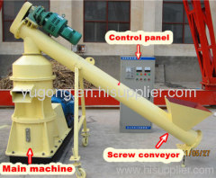 SJM-5 farm waste biomass briquetting machine made by Gongyi Yugong