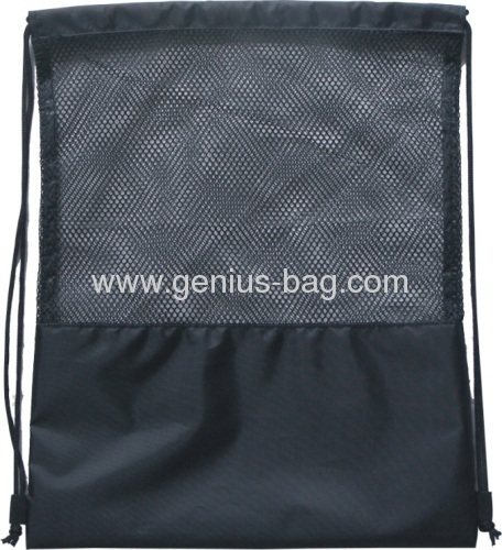 Promotional mesh Drawstring Bag