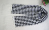 100% acrylic knitted winter scarf