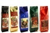 printing color coffee side gusset bags