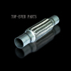 stainless steel exhaust flexible pipe with bellows, inner braid,interlock,base, nipples