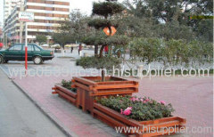 Recycled WPC Flower Box For Park Facilities