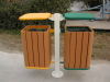 Wood-Plastic Composites Trash Can(Made in China)