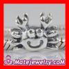 european sterling silver antique smiling crab beads wholesale