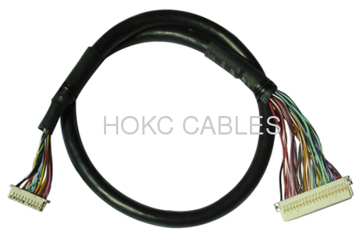 LVDS/Wire Harness Cable Assembly for Panel Connectors, with UL Mark, Customized Designs are Welcome