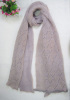 100% acrylic woven scarf, measuring 180*40cm