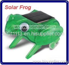 Solar Capering Frog Toys