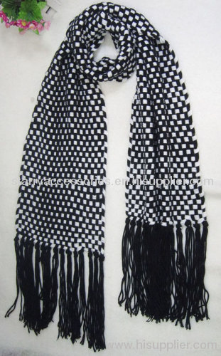 100% acrylic winter scarf