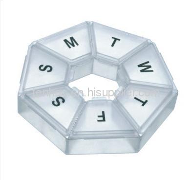 Seven Sided Pill Cases