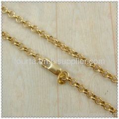 18 karat gold plated chain FJ 1420087