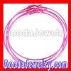 70mm Basketball Wives Pink Plain Hoop Earrings Wholesale