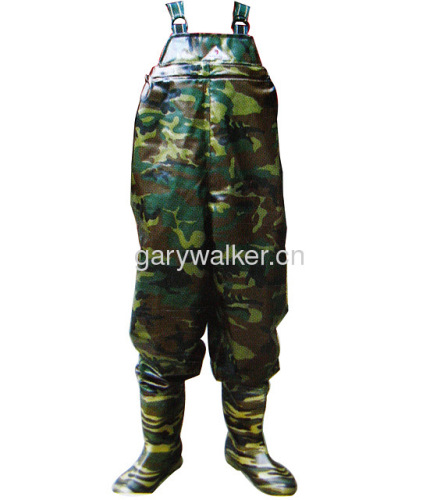 camouflage wader