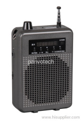 Portable Mini Voice Amplifier V8 with headset microphone
