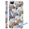 Characters Pattern Hard Case for iPhone 4 4S
