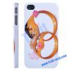 Two Rings Pattern Hard Case for iPhone 4/ iPhone 4S