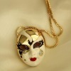 China Tribal Masks Pendant Necklace