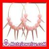 70mm Rose Gold Basketball Wives Spike Hoop Earrings Wholesale