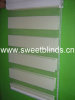 zebra blinds shades shutter curtain double roller blinds/window covering double pleated roller blinds