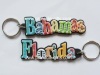 soft pvc 3D letter key chain with promotion