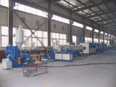 PE pipe extrusion machine