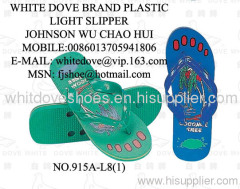 cheapest pvc pe plastic light sandals