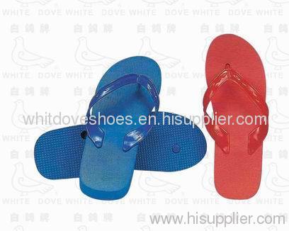 White dove brand pvc flip flop indoor slipper