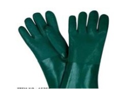 PVC double dipped work glove