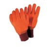 Fluorescent PVC work glove