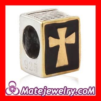925 Sterling Silver HOLY BIBLE Charm Beads
