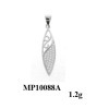 925 Sterling SIlver Tiny Shape Pendant