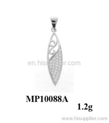 925 Sterling SIlver Tiny Shape Pendant