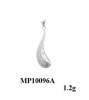 2012 new arrival charming micro setting silver pendant