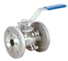 2PC FLANGED BALL VALVE