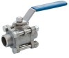 3PC BUTT WELD END BALL VALVE