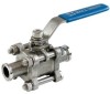 3PC CLAMP END BALL VALVE