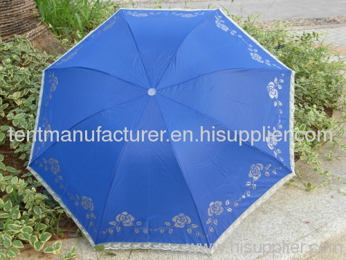 3 folding promotion umbrella 21 inch