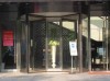 Four wing automatic revolving doors with showcase