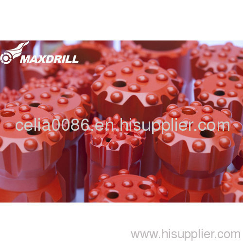 MAXDRILL Thread Button Bit