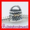 European Gold Plated bow knot 925 Silver Handbag Bead Charms