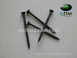 black phosphate drywall screw