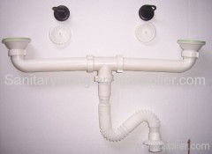 Basin drainer -DOUBLE -END