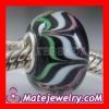 925 sterling silver single core Swirl Murano glass beads Charm