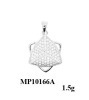 2012 new arrival hot micro setting silver pendant