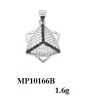 2012 new arrival hot micro setting silver pendant