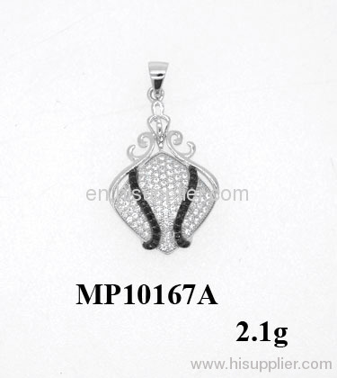 2012 new arrival hot micro setting silver pendant